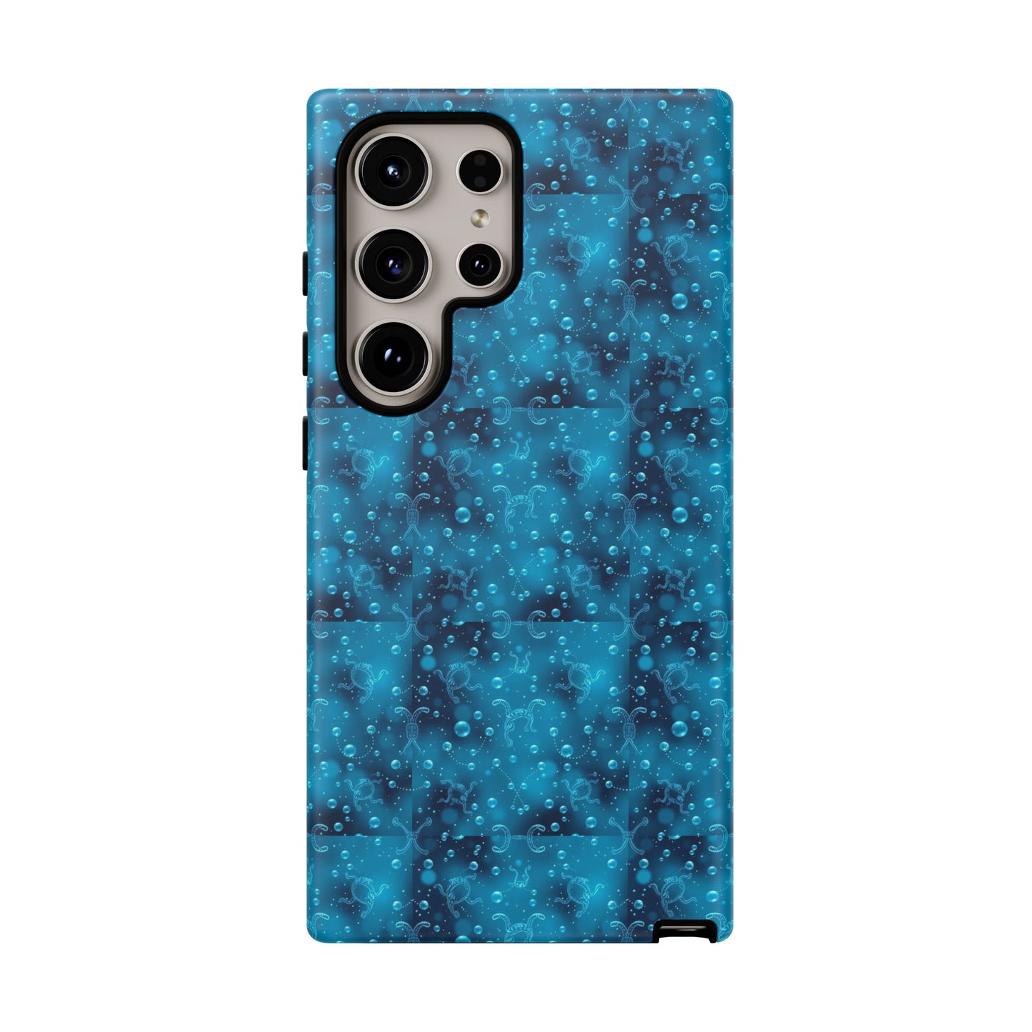 Tough Cases, Aquarius, Zodiac v3, Bubble Pattern