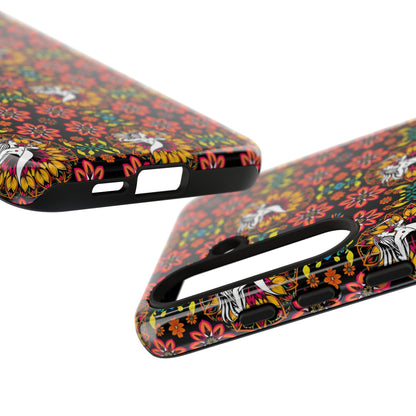 Tough Cases, Sagittarius, Zodiac v2, Flower Pattern