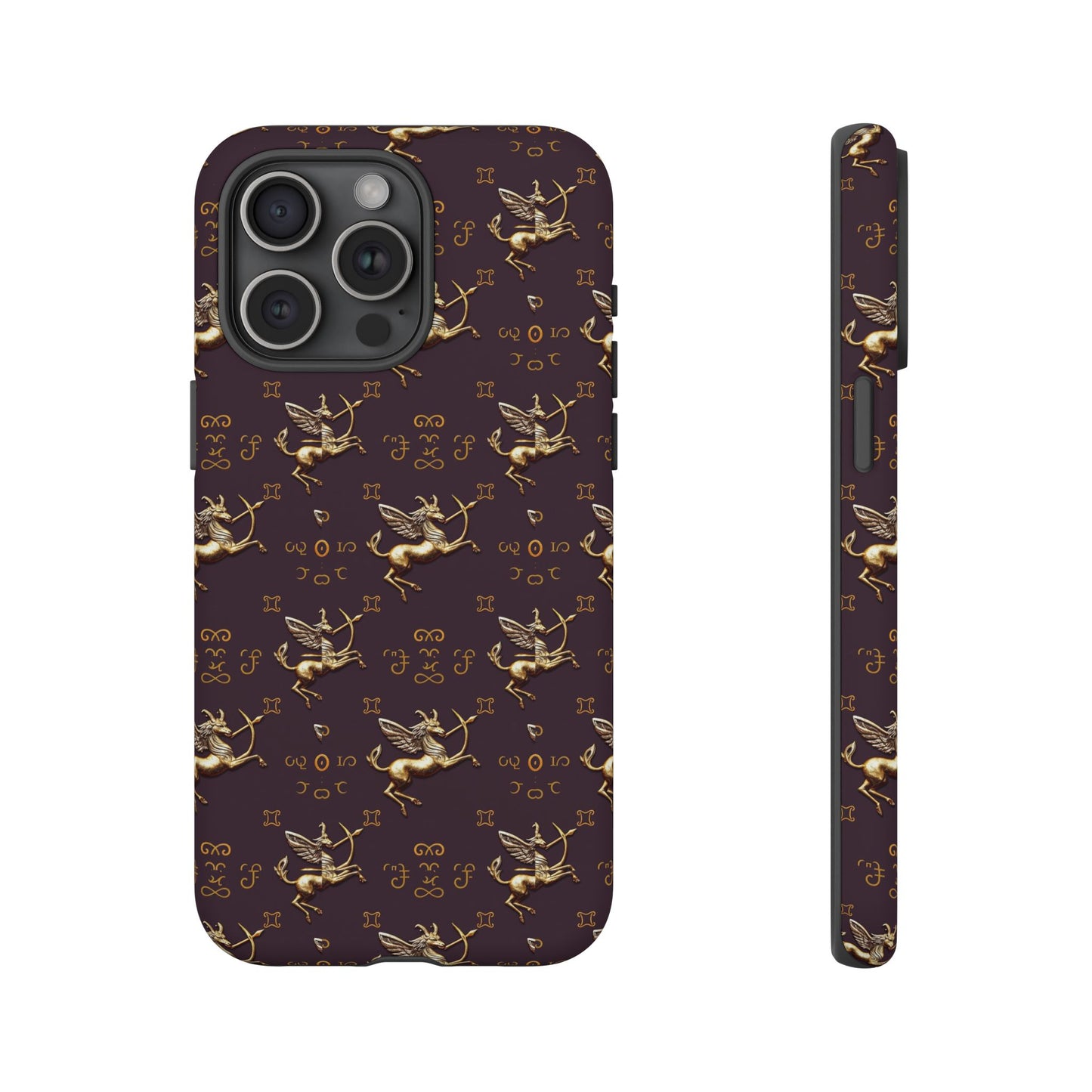 Tough Cases, Sagittarius, Zodiac v3, Metal Pattern