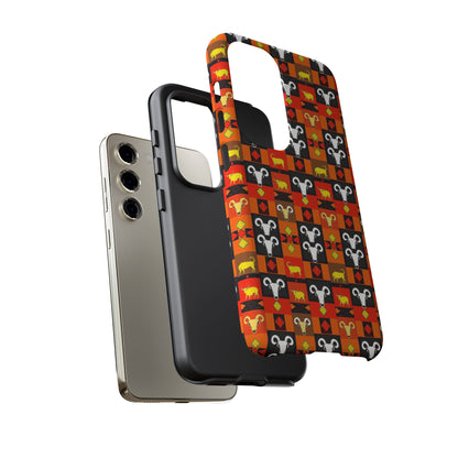 Tough Cases, Taurus, Zodiac v1, Shape Pattern