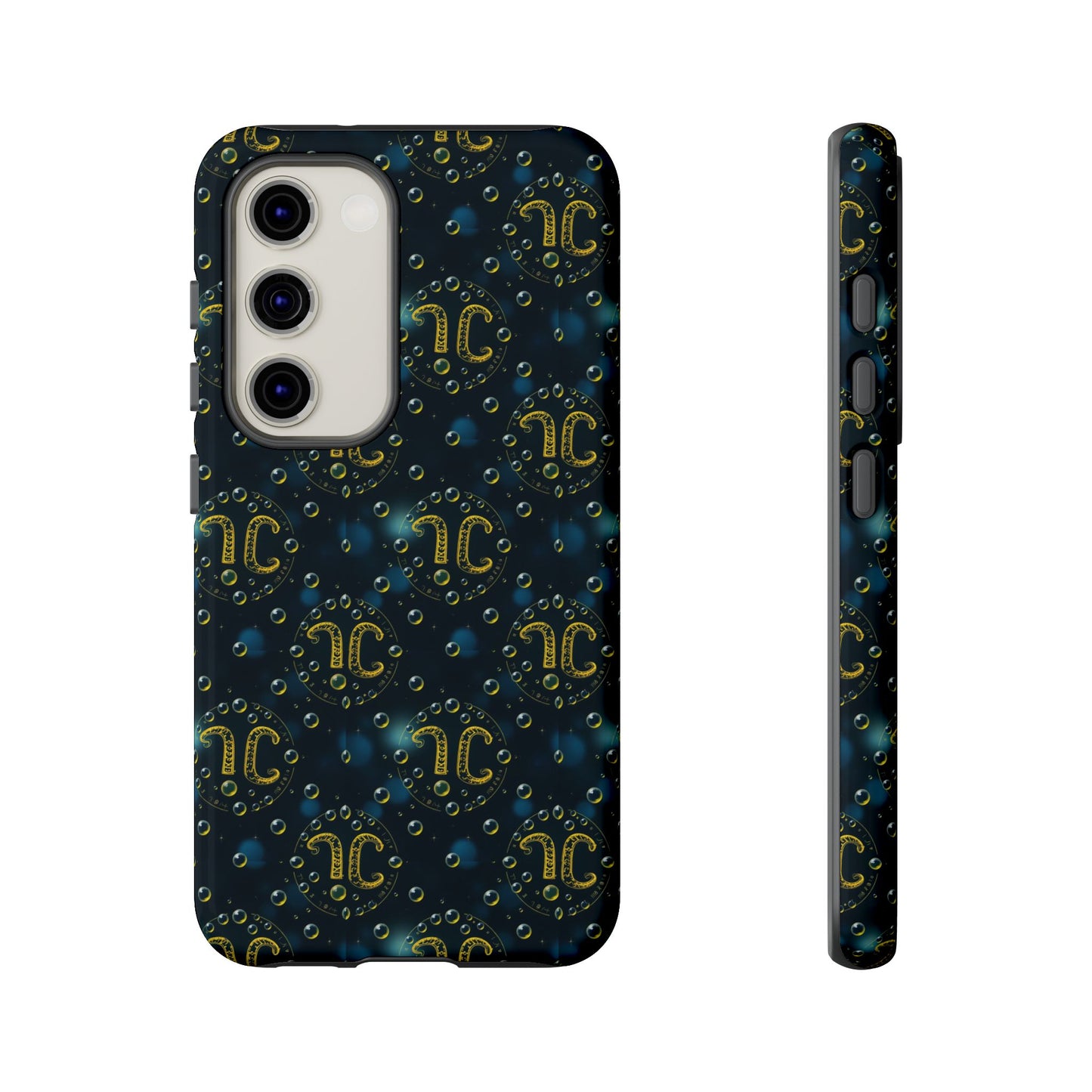 Tough Cases, Aquarius, Zodiac v2, Bubble Pattern
