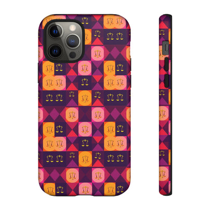 Tough Cases, Libra, Zodiac v1, Shape Pattern