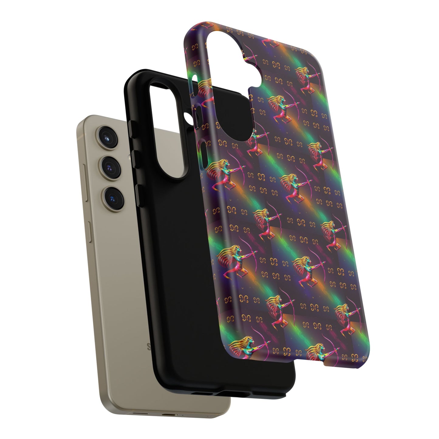 Tough Cases, Sagittarius, Zodiac v1, Metal Pattern