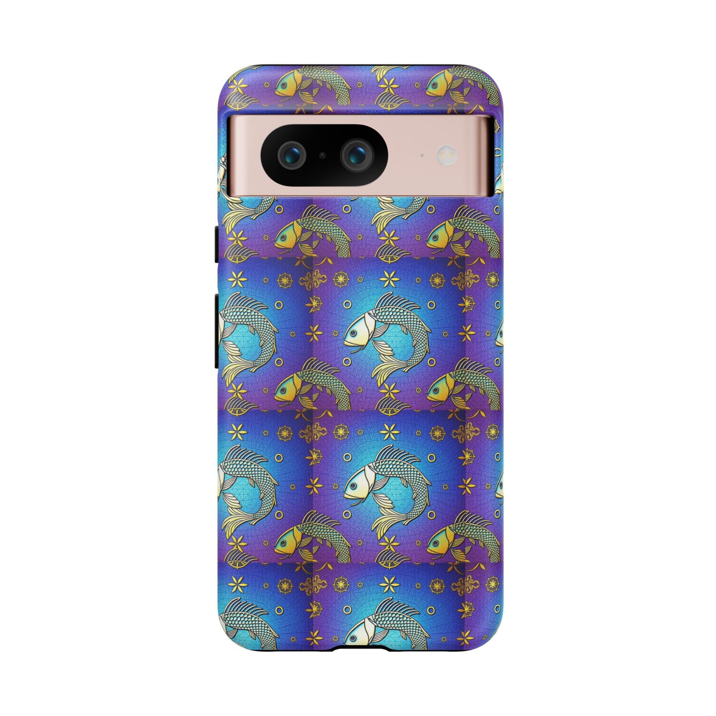 Tough Cases, Pisces, Zodiac v2, Metal Pattern