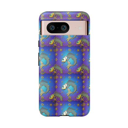 Tough Cases, Pisces, Zodiac v2, Metal Pattern