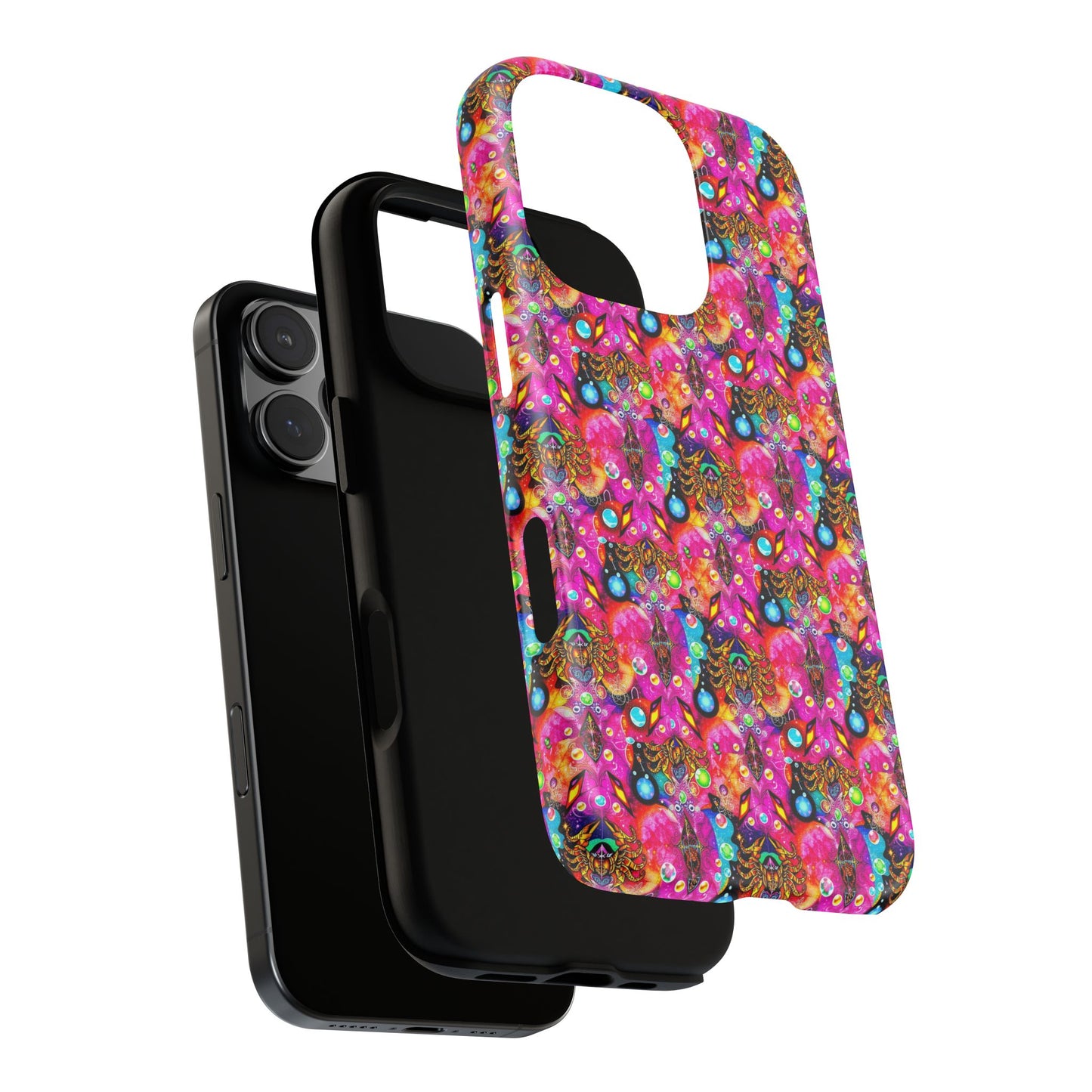 Tough Cases, Scorpio, Zodiac v1, Bubble Pattern