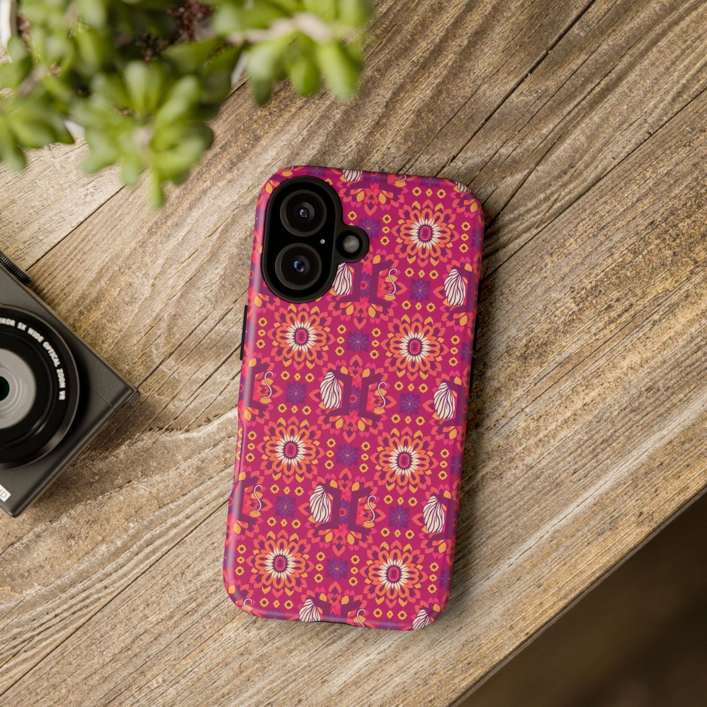 Tough Cases, Gemini, Zodiac v1, Flower Pattern
