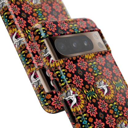 Tough Cases, Sagittarius, Zodiac v2, Flower Pattern