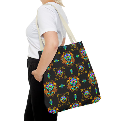 Tote Bag (AOP), Scorpio, Zodiac, Jewel Pattern