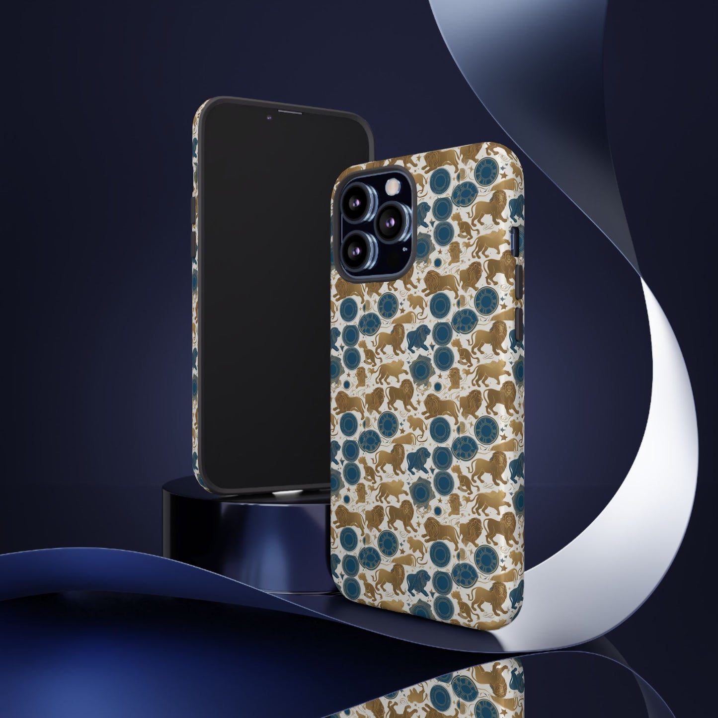 Tough Cases, Leo, Zodiac v2, Metal Pattern