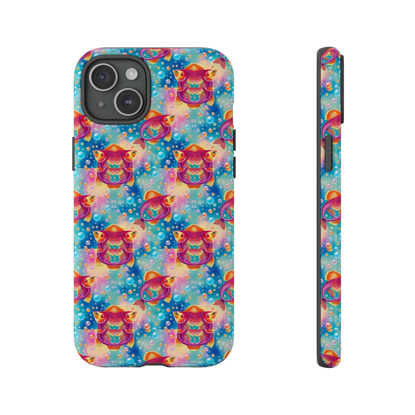 Tough Cases, Pisces, Zodiac v1, Bubble Pattern