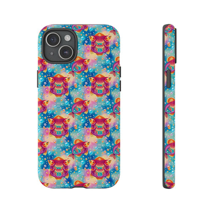 Tough Cases, Pisces, Zodiac v1, Bubble Pattern