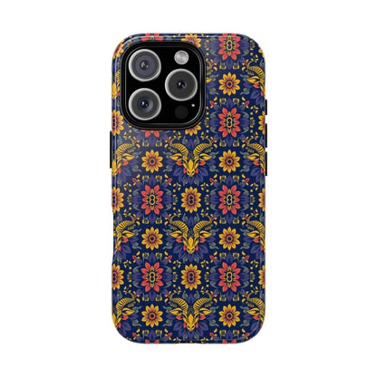 Tough Cases, Taurus, Zodiac v3, Flower Pattern