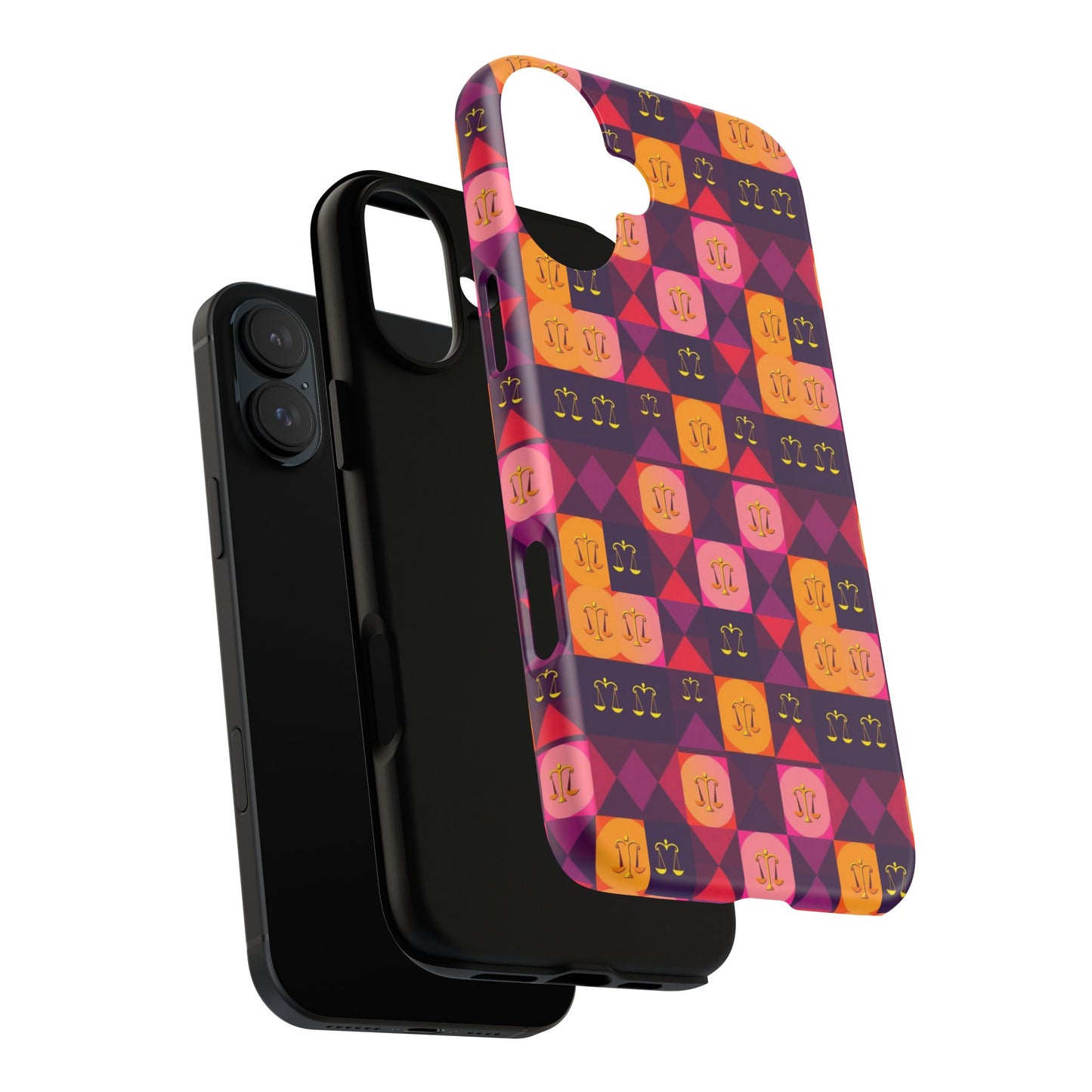 Tough Cases, Libra, Zodiac v1, Shape Pattern