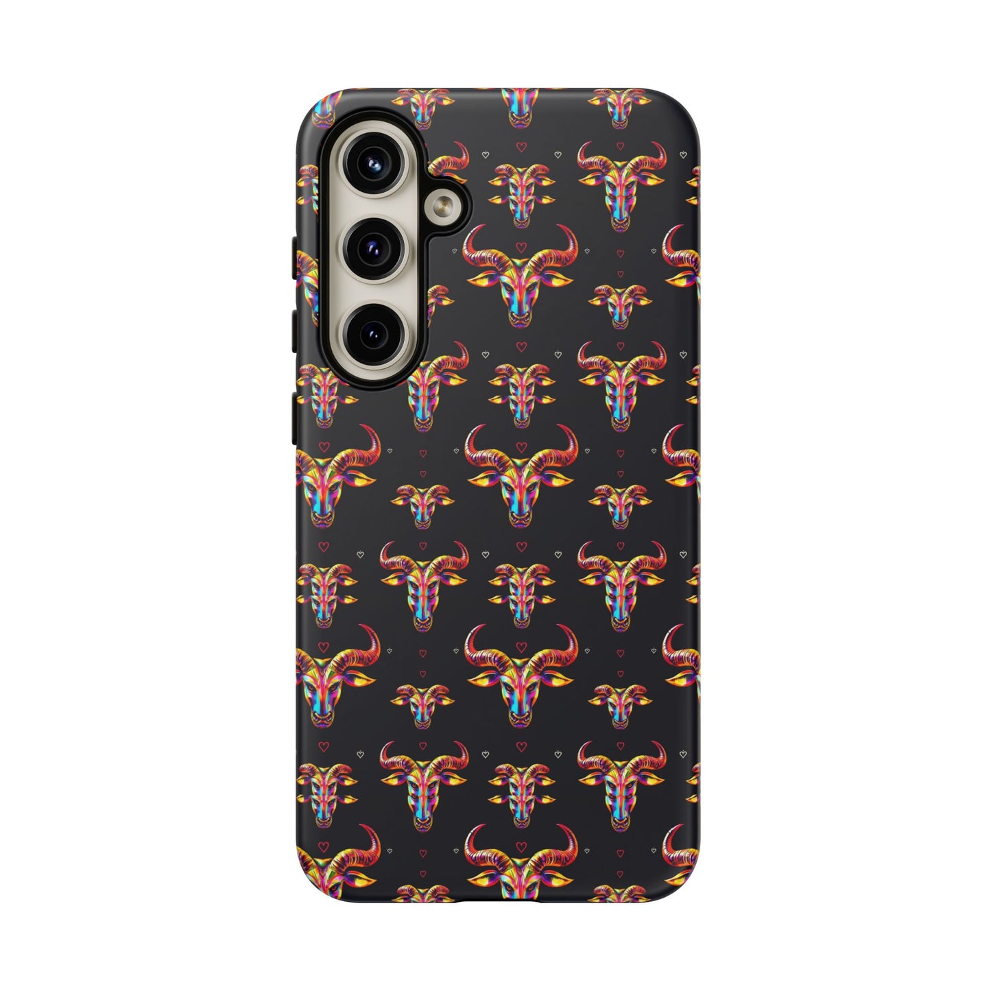 Tough Cases, Taurus, Zodiac, Metal Pattern
