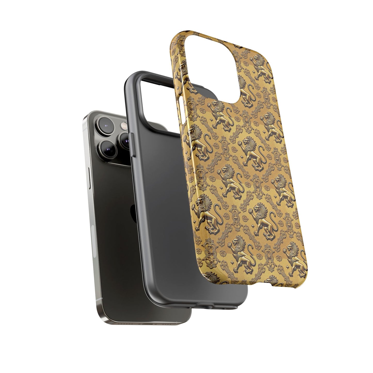 Tough Cases, Leo, Zodiac, Metal Pattern