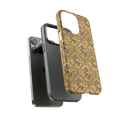 Tough Cases, Leo, Zodiac, Metal Pattern