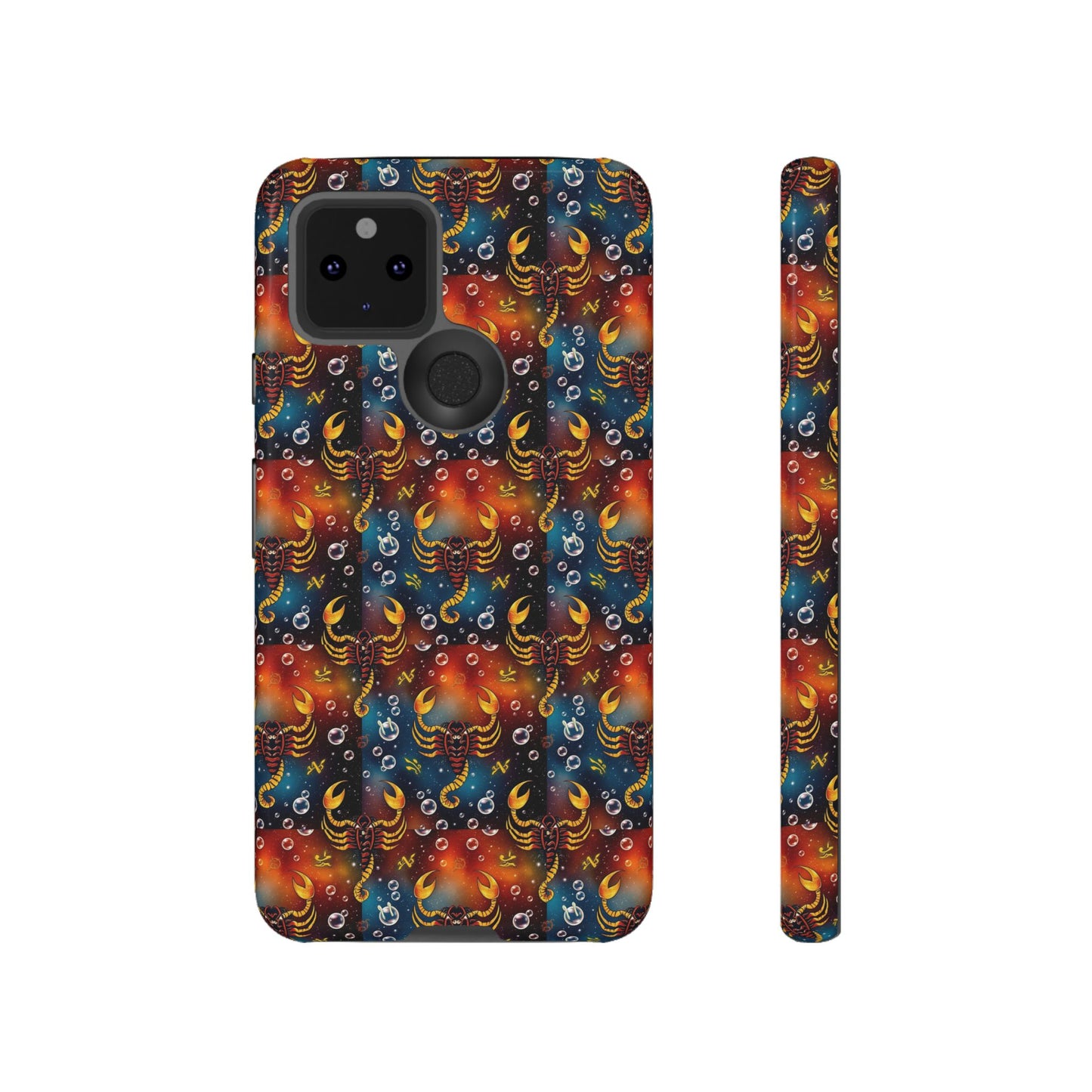 Tough Cases, Scorpio, Zodiac v2, Bubble Pattern