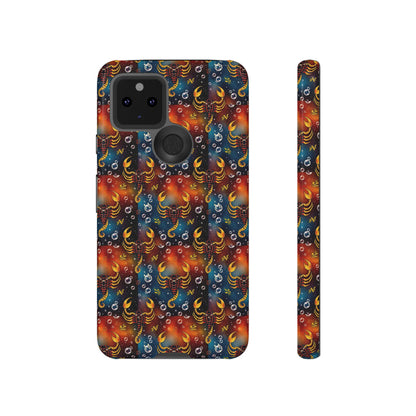 Tough Cases, Scorpio, Zodiac v2, Bubble Pattern
