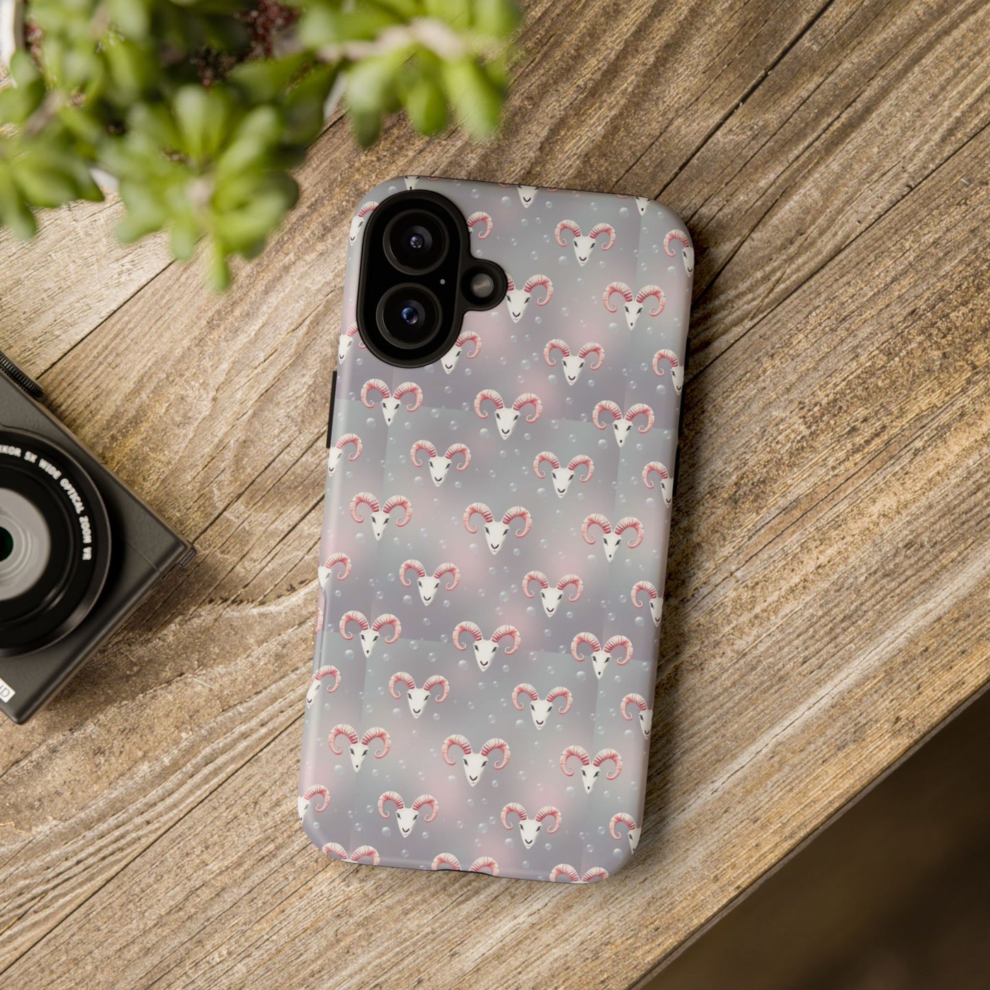 Tough Cases, Aries, Zodiac v2, Bubble Pattern