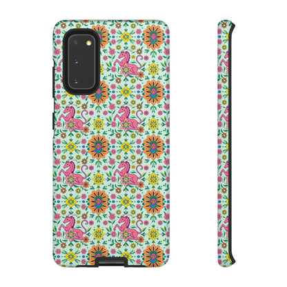 Tough Cases, Aquarius, Zodiac, Flower Pattern