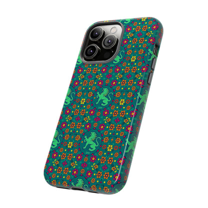 Tough Cases, Leo, Zodiac v3, Flower Pattern