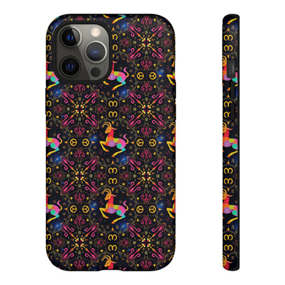 Tough Cases, Capricorn, Zodiac v2, Metal Pattern