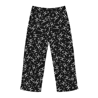 Men's Zodiac Pajama Pants (AOP) Pisces Zodiac Sign