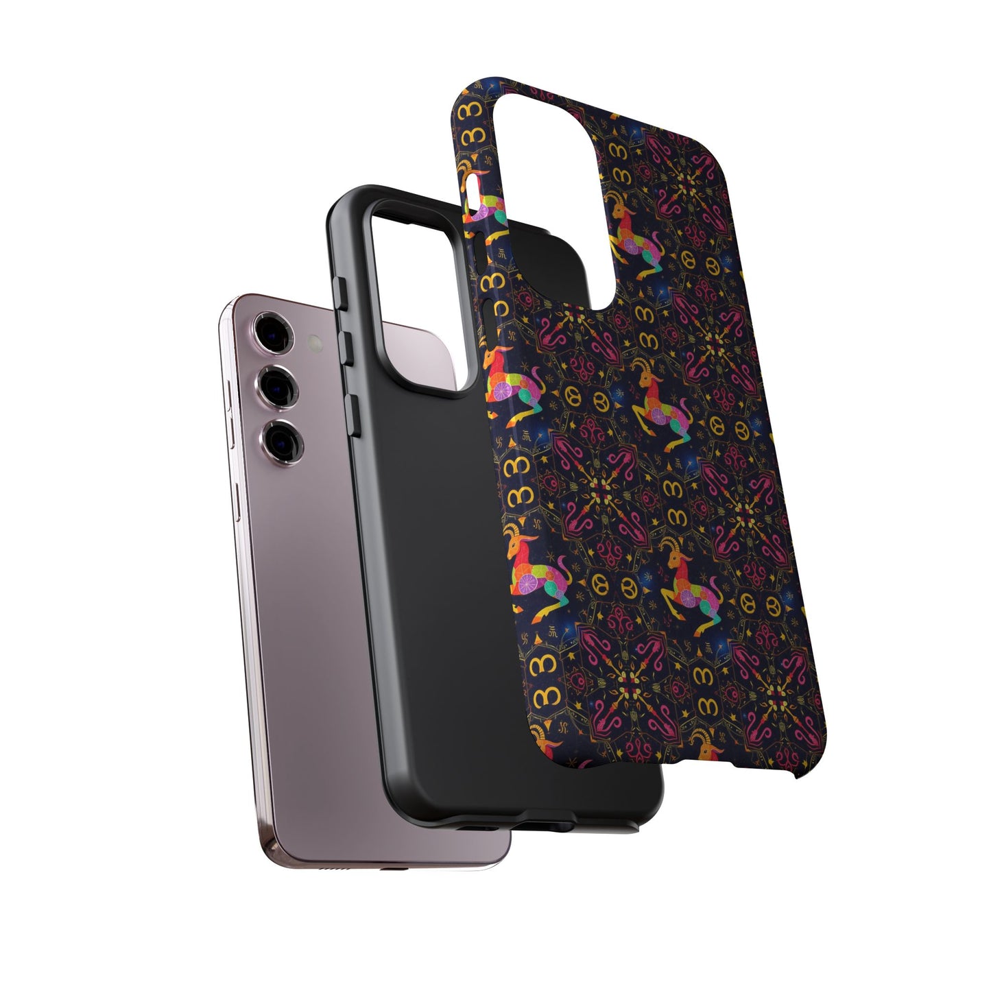 Tough Cases, Capricorn, Zodiac v2, Metal Pattern