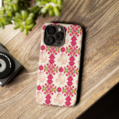 Tough Cases, Capricorn, Zodiac v3, Flower Pattern
