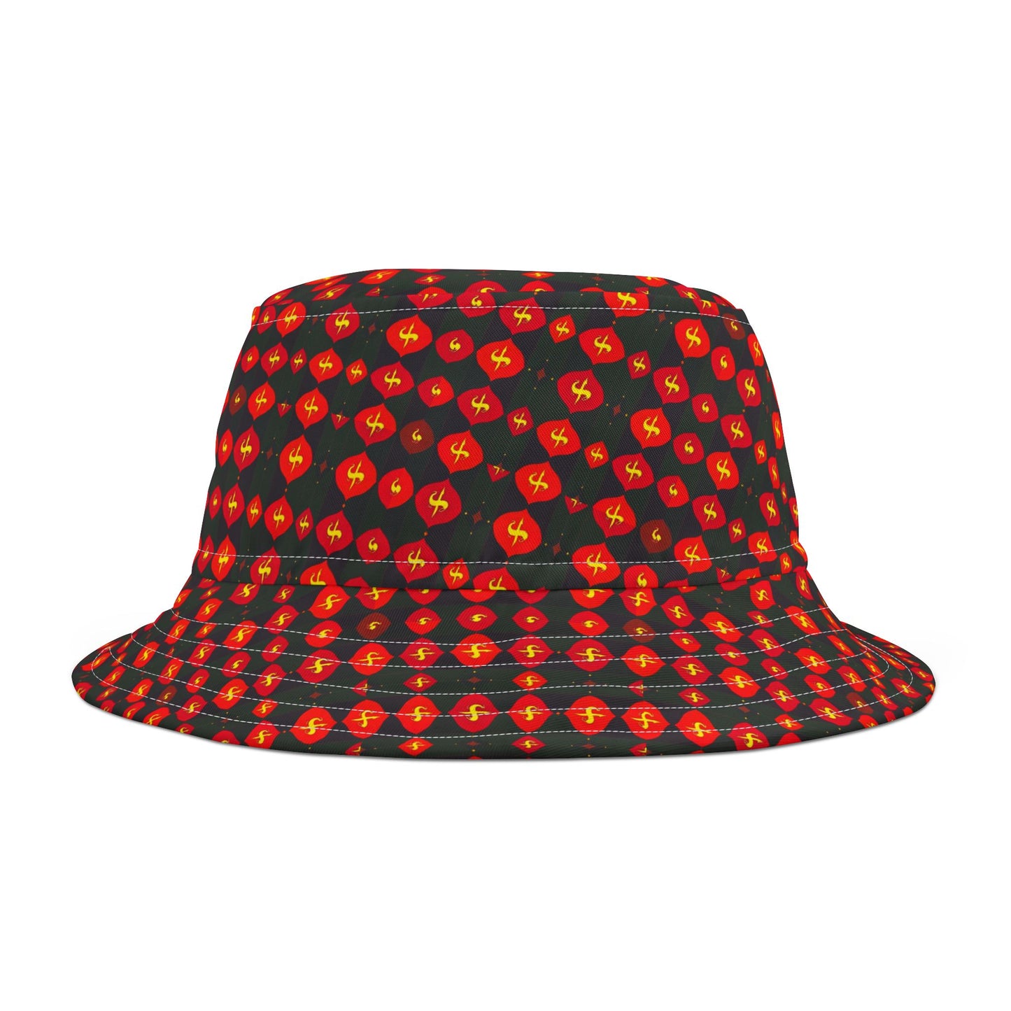 Bucket Hat, (AOP), Sagittarius, Zodiac, Shape Pattern