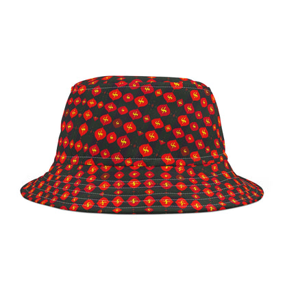 Bucket Hat, (AOP), Sagittarius, Zodiac, Shape Pattern