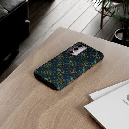 Tough Cases, Aquarius, Zodiac v2, Bubble Pattern