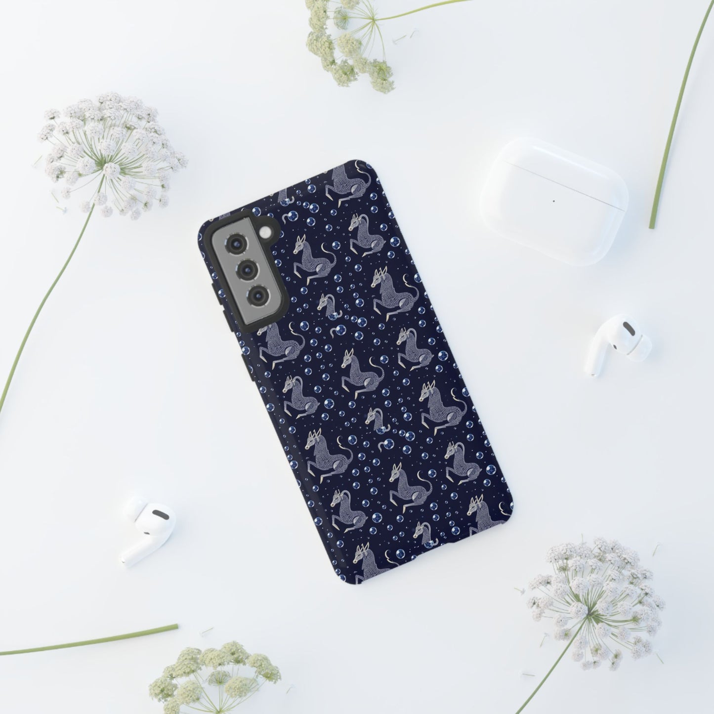 Tough Cases, Capricorn, Zodiac v2, Bubble Pattern