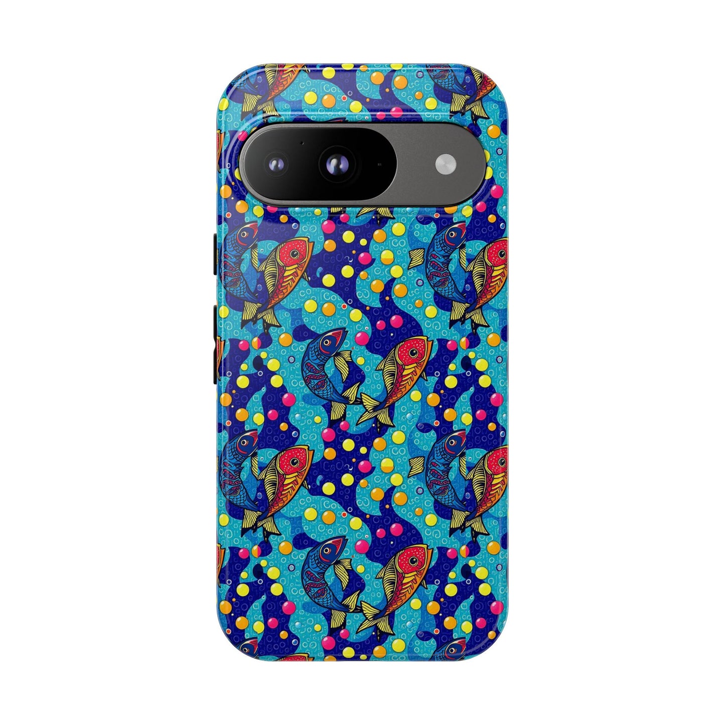 Tough Cases, Pisces, Zodiac v2, Bubble Pattern