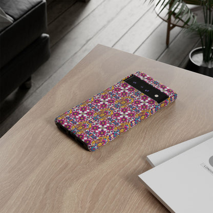 Tough Cases, Scorpio, Zodiac v2, Flower Pattern