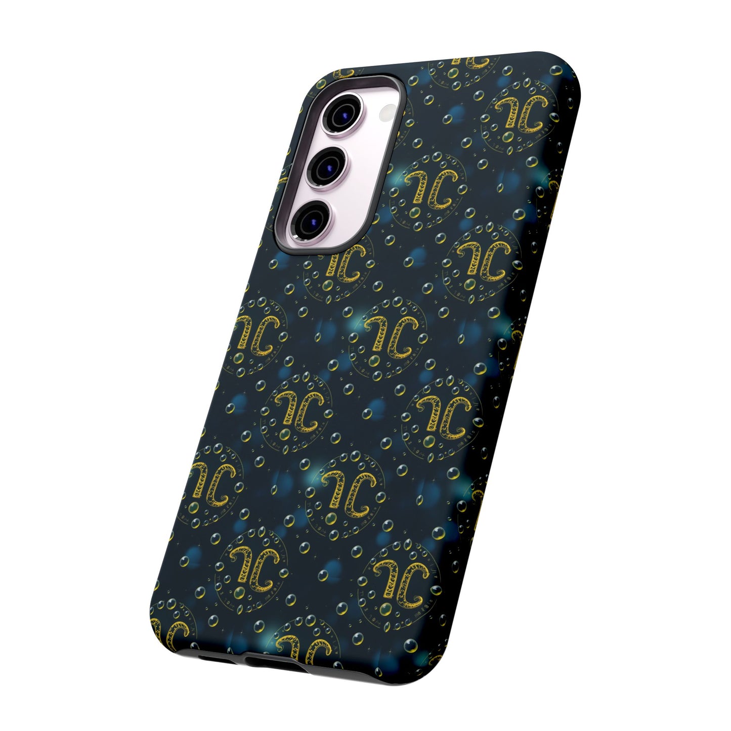 Tough Cases, Aquarius, Zodiac v2, Bubble Pattern