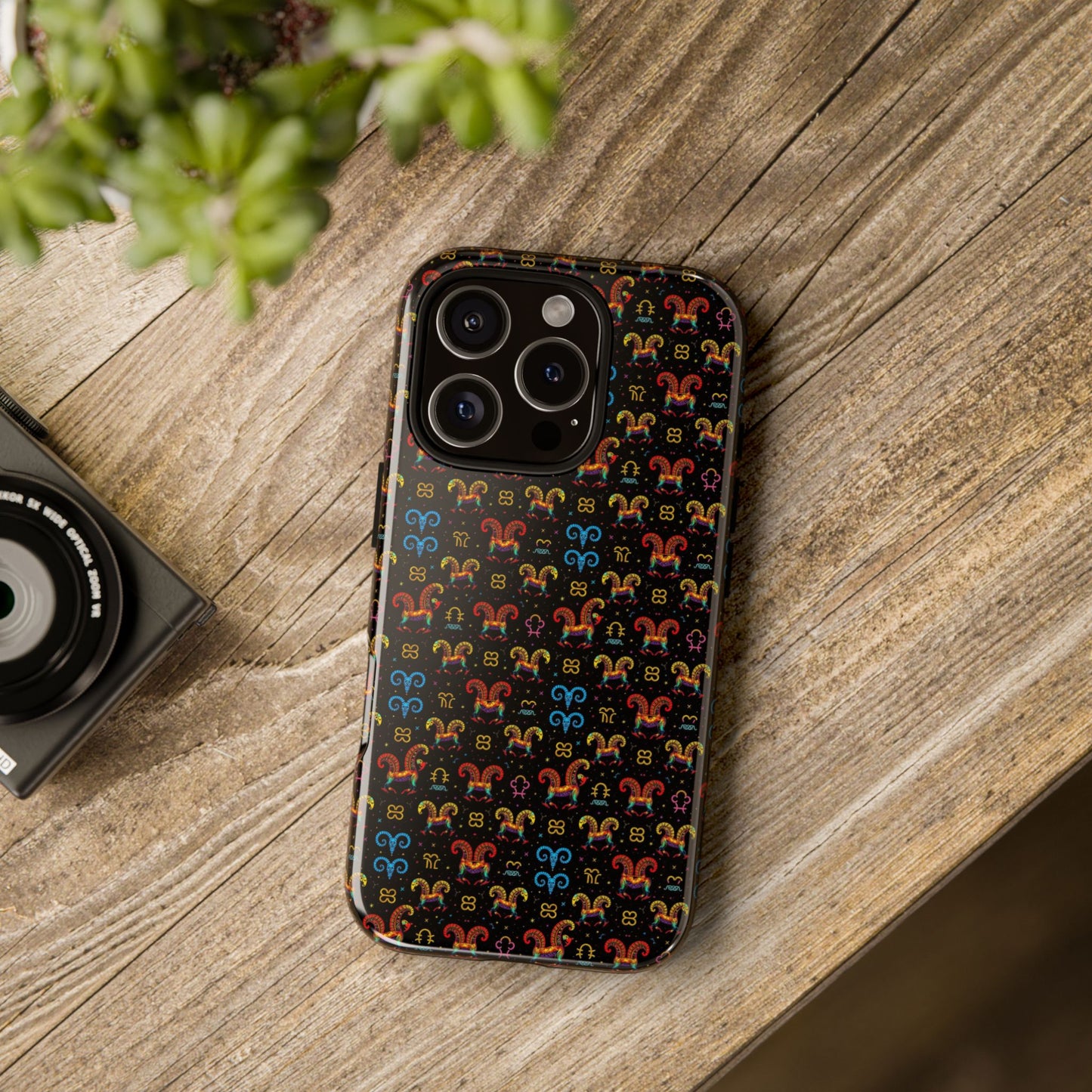 Tough Cases, Aries, Zodiac v1, Metal Pattern