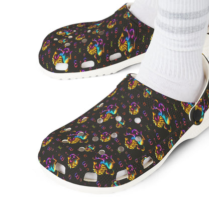 EVA Foam Rubber Shoes, (AOP), Virgo, Zodiac v3, Pattern