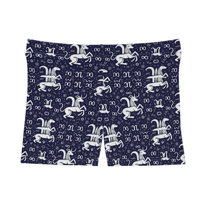 Women's Shorts, AOP, Aquarius, Zodiac, Pattern