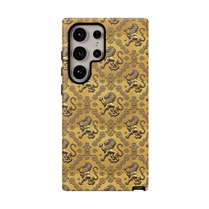 Tough Cases, Leo, Zodiac, Metal Pattern