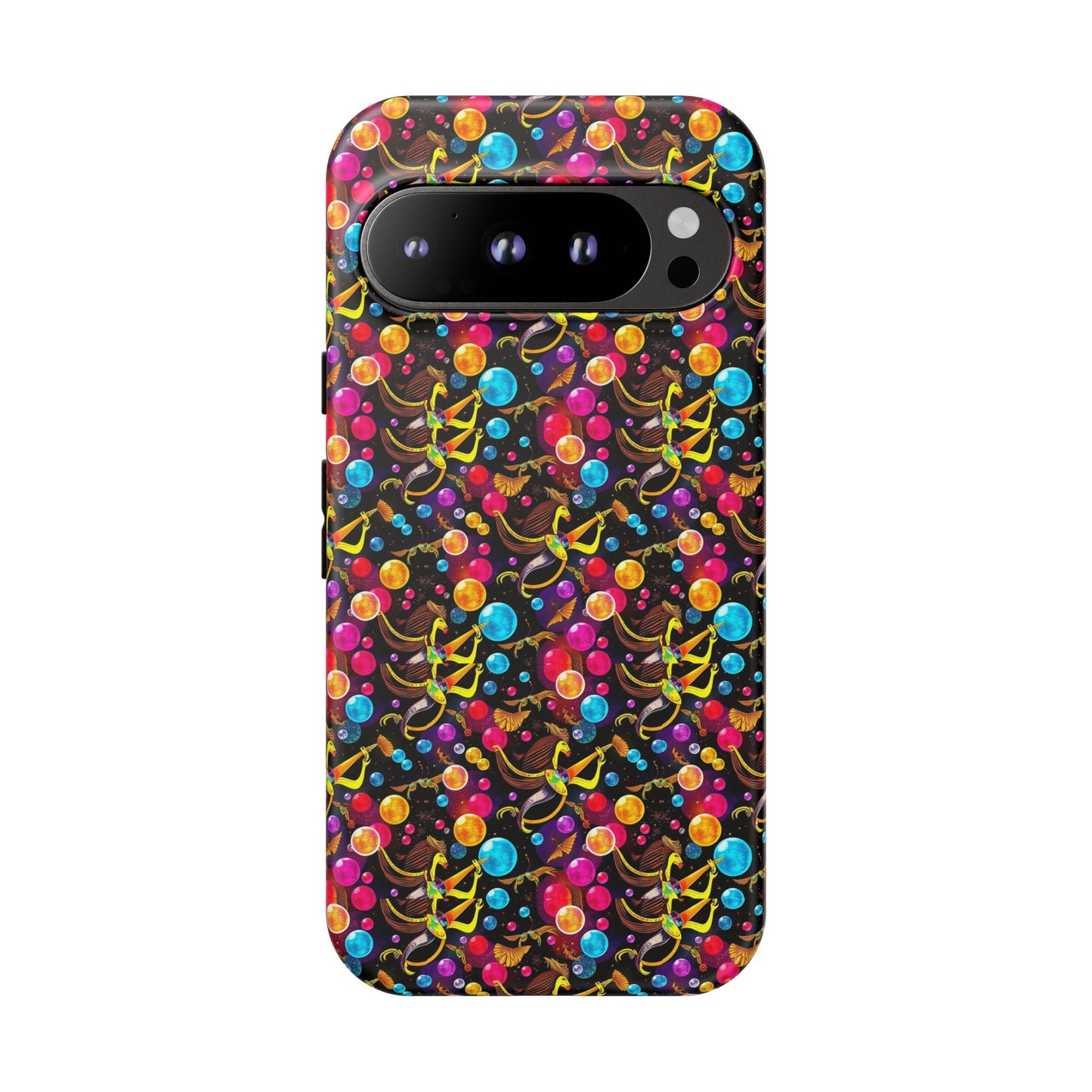 Tough Cases, Sagittarius, Zodiac v1, Bubble Pattern