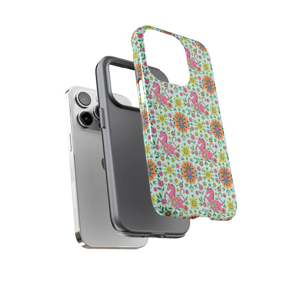 Tough Cases, Aquarius, Zodiac, Flower Pattern