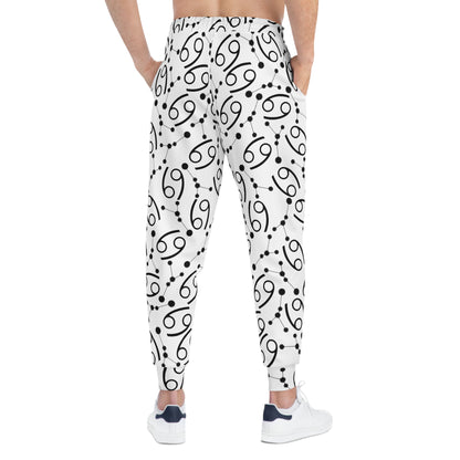 Athletic Joggers Cancer Zodiac sign (AOP)