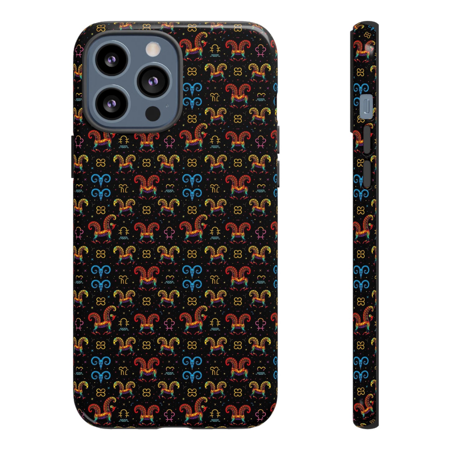 Tough Cases, Aries, Zodiac v1, Metal Pattern