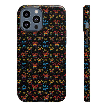 Tough Cases, Aries, Zodiac v1, Metal Pattern