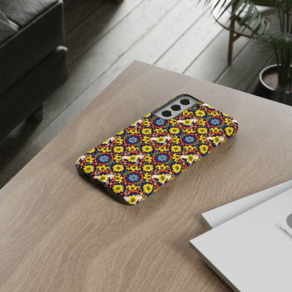 Tough Cases, Aquarius, Zodiac v3, Flower Pattern