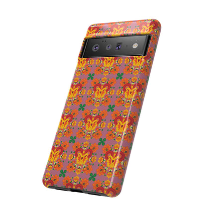 Tough Cases, Aries, Zodiac v1, Flower Pattern