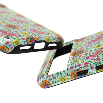 Tough Cases, Aquarius, Zodiac, Flower Pattern