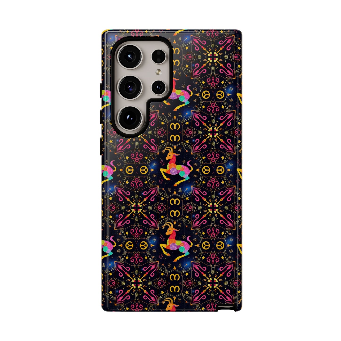 Tough Cases, Capricorn, Zodiac v2, Metal Pattern